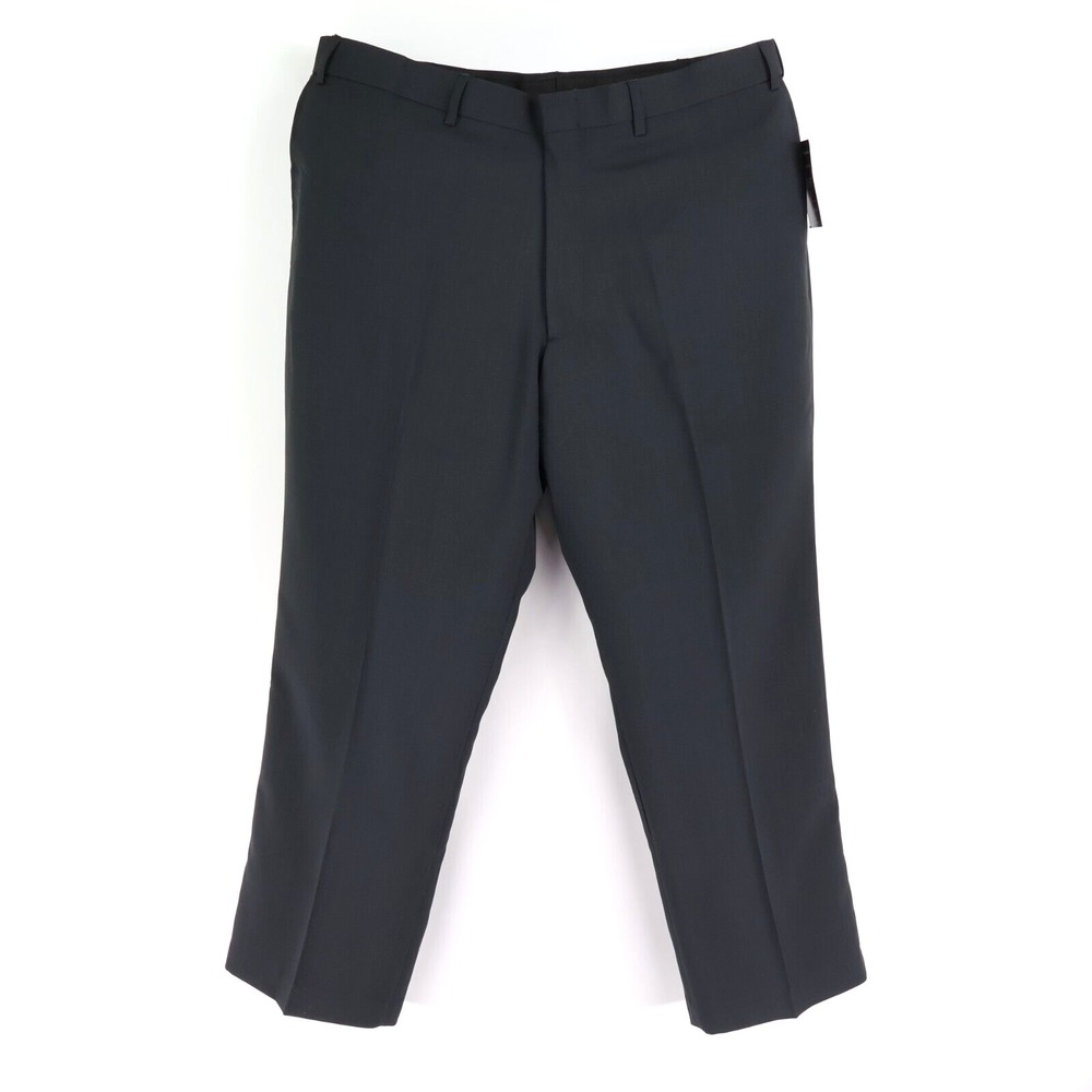 Botany 500 Dress Pants Mens Size 40 Dark Gray Wrinkle Resistant‎ Breathable NWT